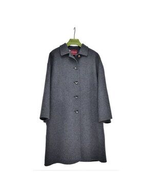 Gucci Wool Long Coat 40 Size Gray 24-25 AW Outerwear